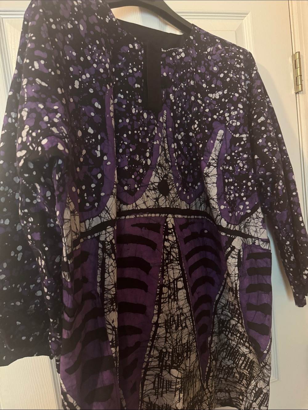 Colorful daishiki top